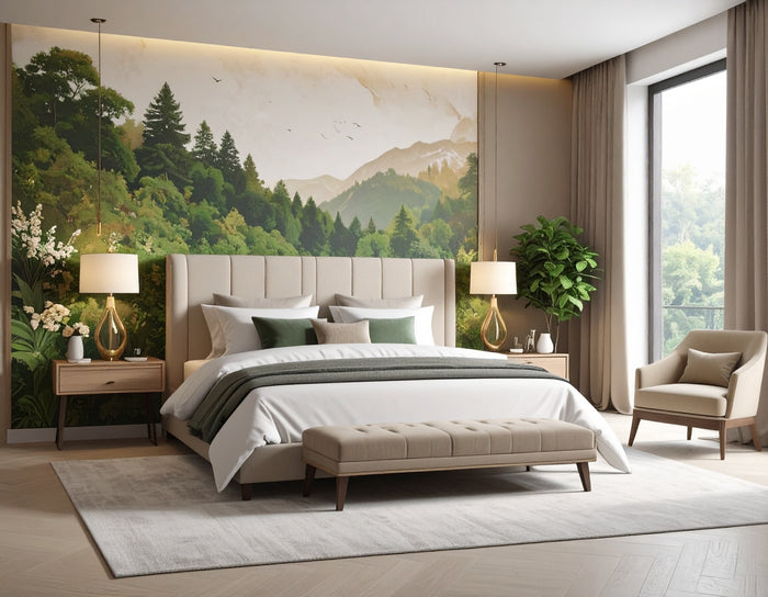 Firefly_Ein_modernes_Schlafzimmer_mit_dem_meistverkauften_Wandbild