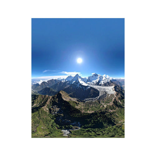 Wandbild Bergpanorama