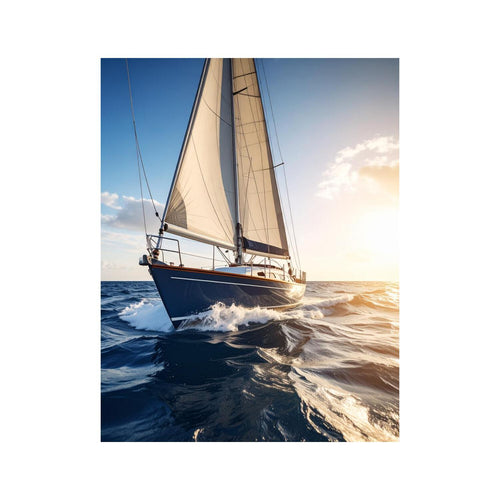 Wandbild Segelboot im Ozean