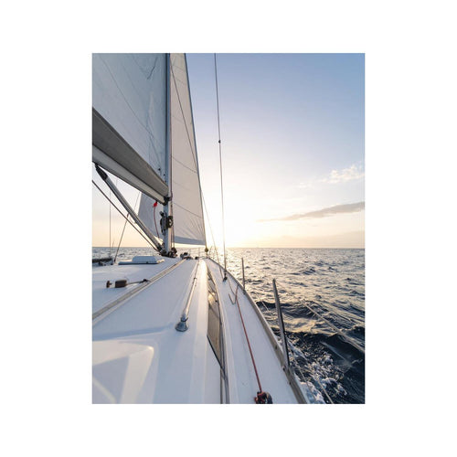 Wandbild Segelboot im Ozean 2