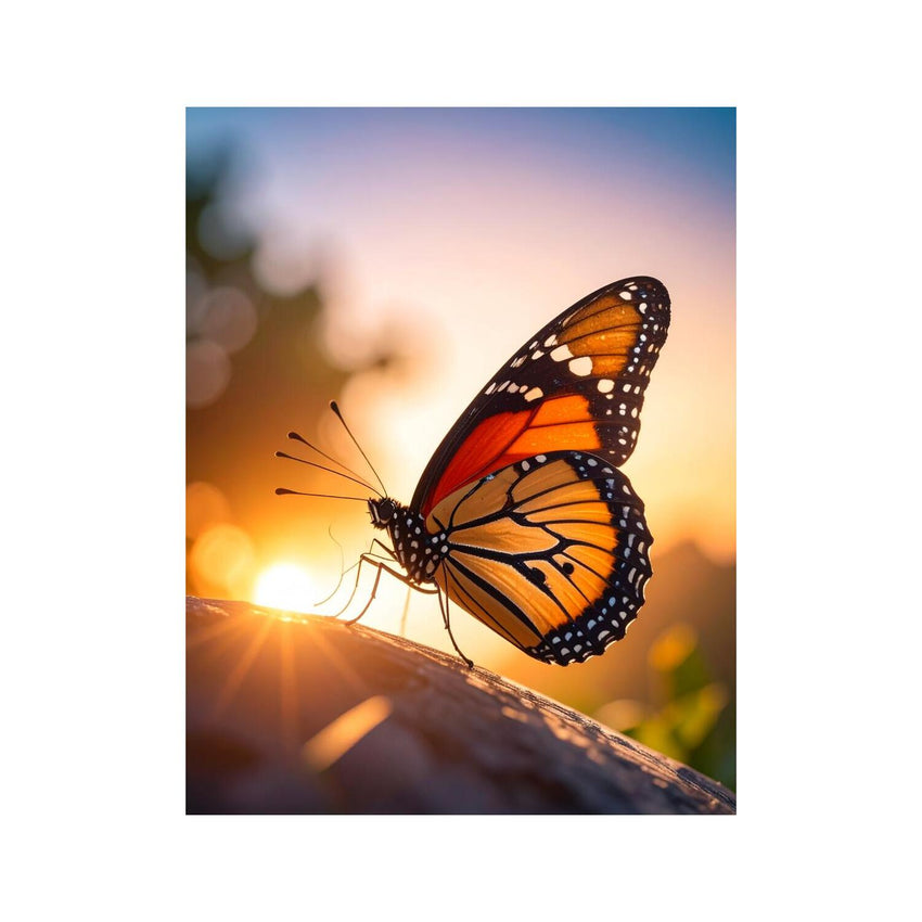 Wandbild wunderschöner Schmetterling