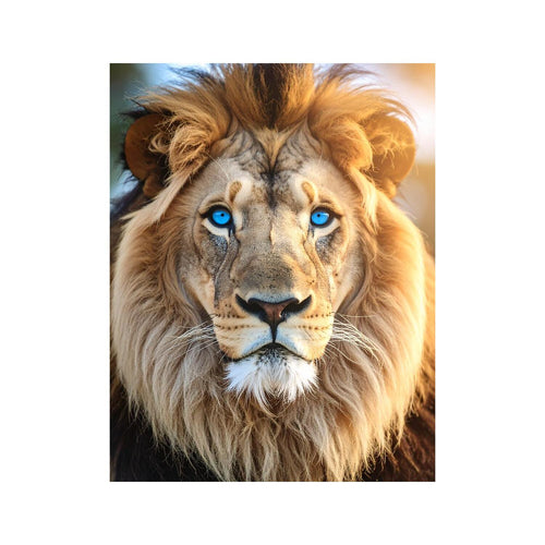 Wandbild Löwe