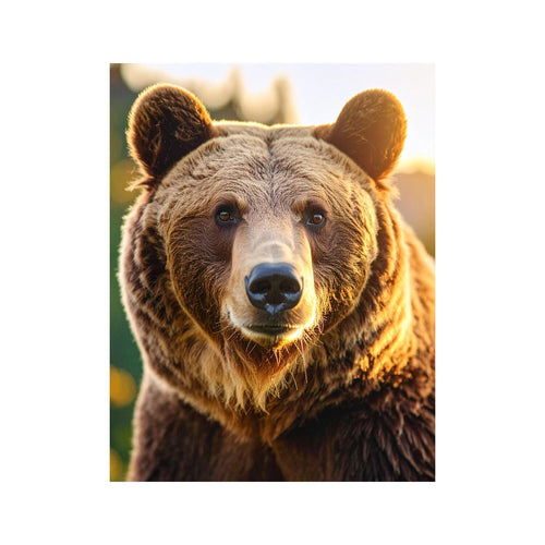 Wandbild Bär