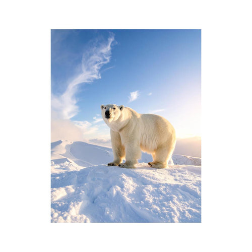 Wandbild Eisbär