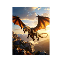 Wandbild fliegender Drache
