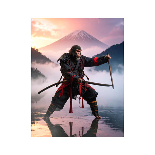 Wandbild Shaolin Ape