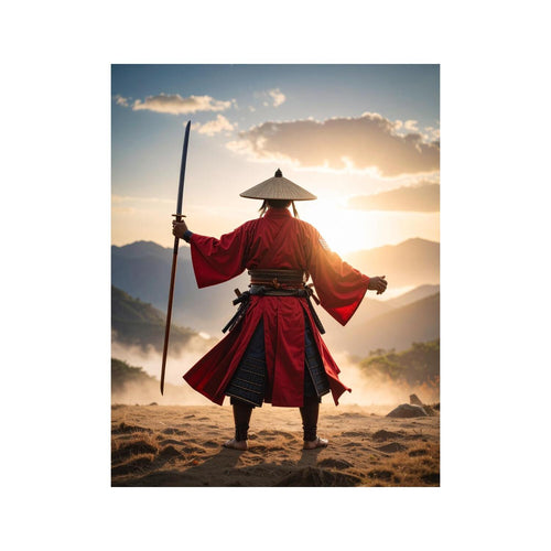 Wandbild Samurai