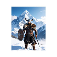 Wandbild Vikinger