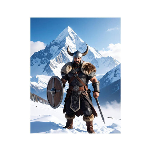 Wandbild Vikinger