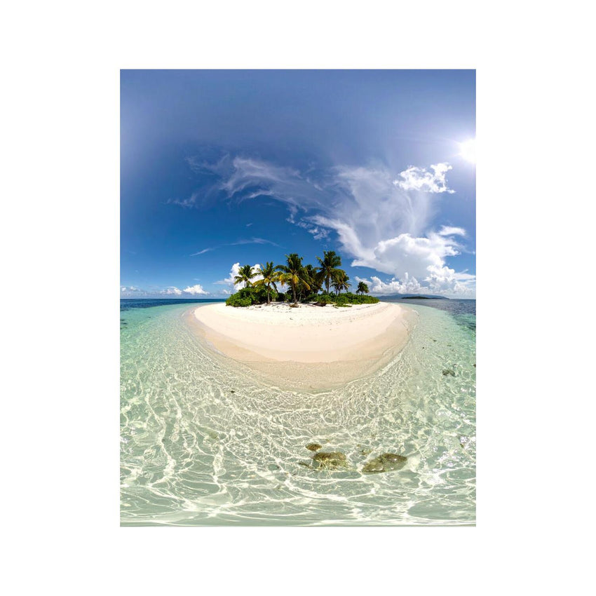 Wandbild paradisische Insel