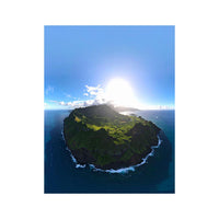 Wandbild paradisische Insel 2