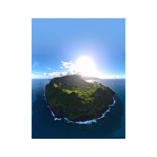 Wandbild paradisische Insel 2