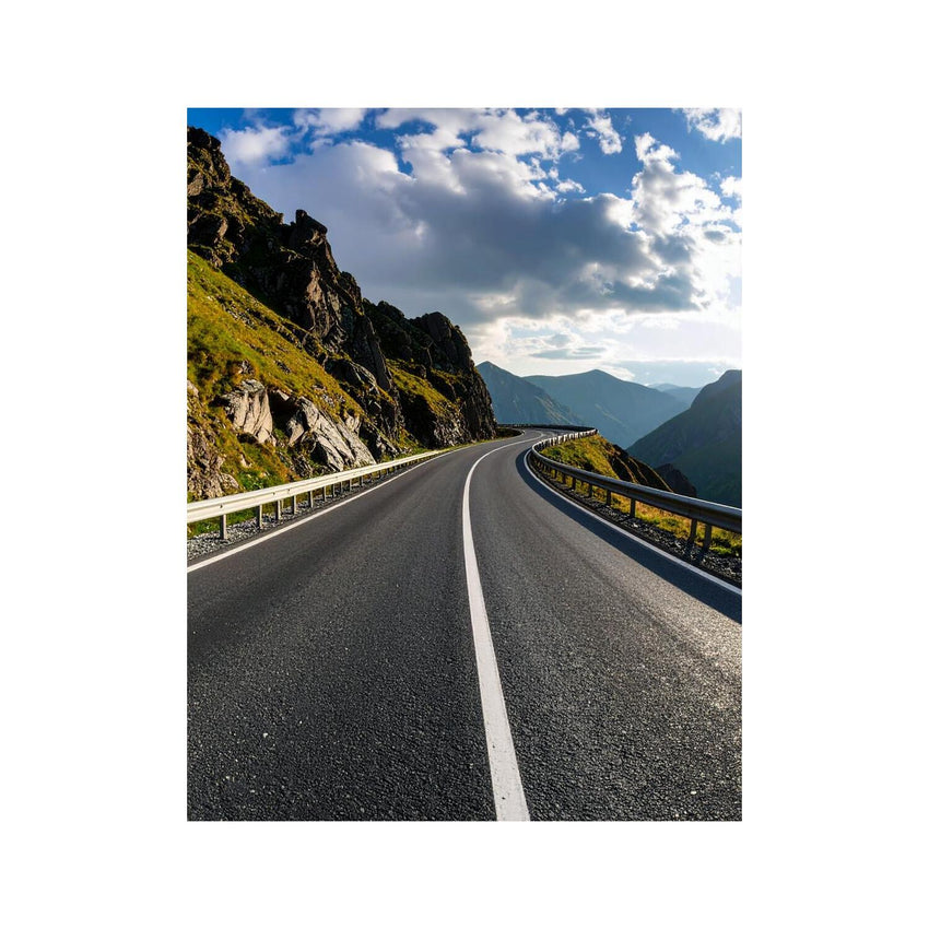 Wandbild Bergstrasse