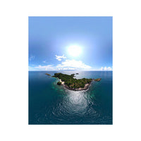 Wandbild paradisische Insel 3
