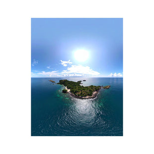 Wandbild paradisische Insel 3