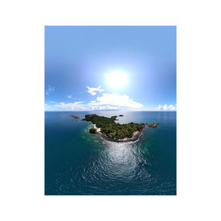 Wandbild paradisische Insel 3