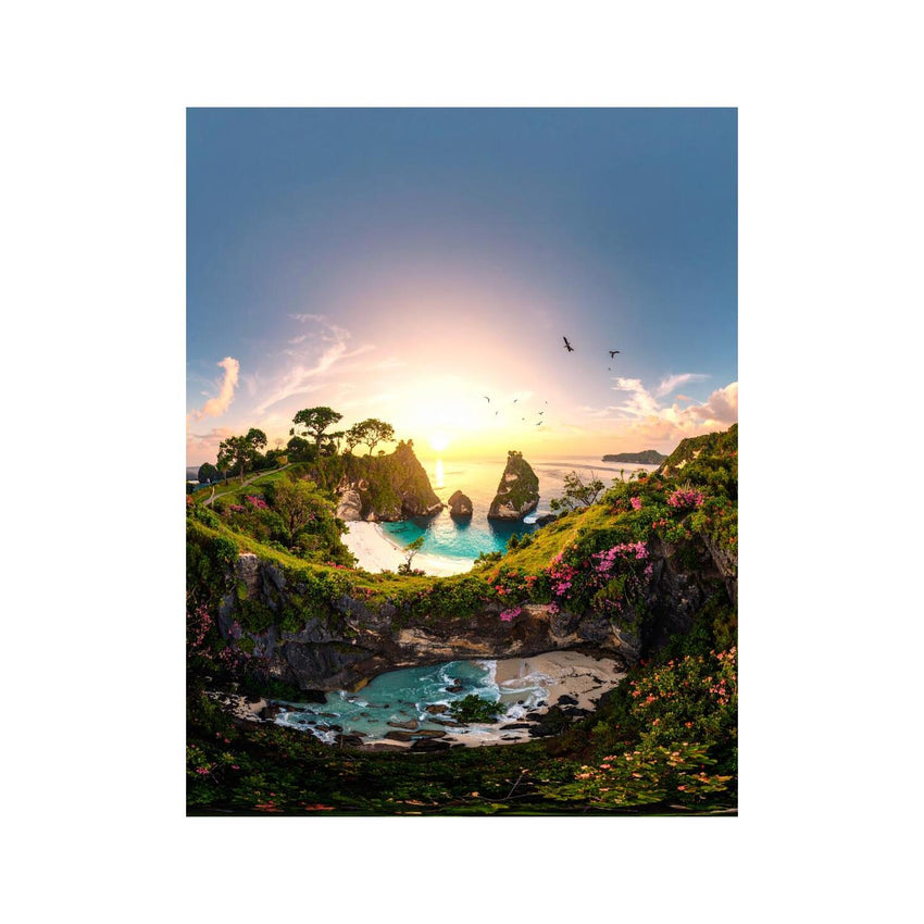 Wandbild apokalyptische Welt