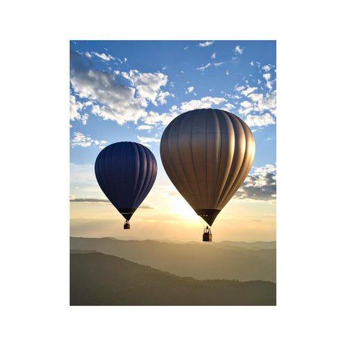 Wandbild Heissluftballon