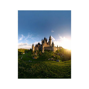 Wandbild atemberaubendes Schloss