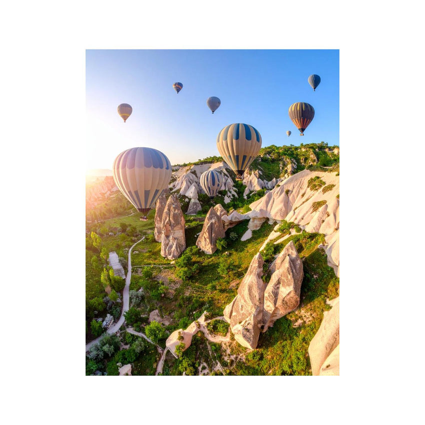 Wandbild Heissluftballon 3