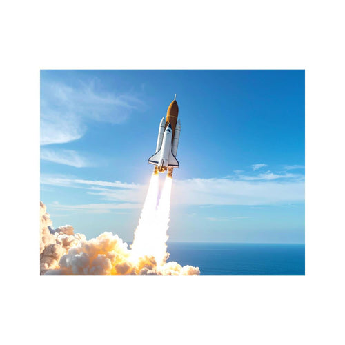 Wandbild Rakete