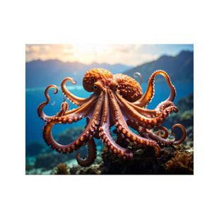 Wandbild Octopus