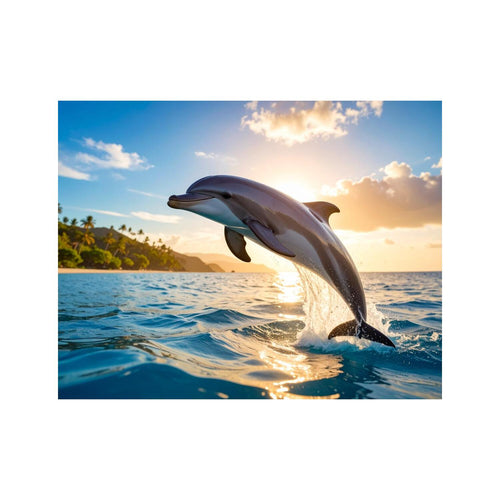 Wandbild Delfin 1