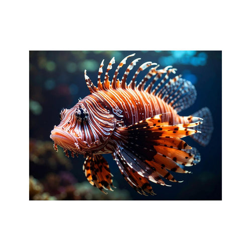 Wandbild Rotfeuerfisch 1