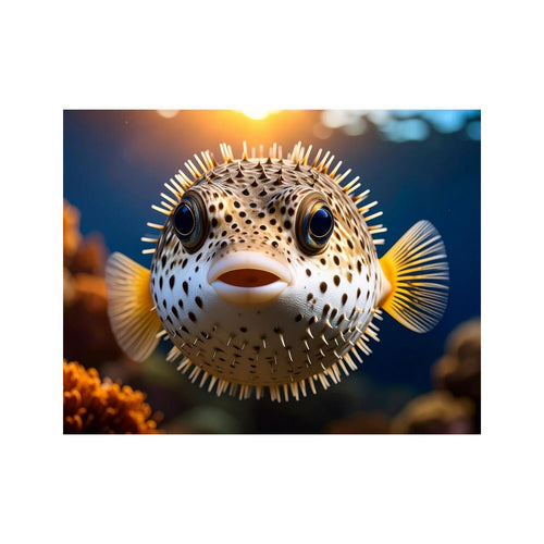 Wandbild Kugelfisch