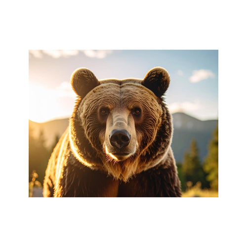 Wandbild Grizzlybär