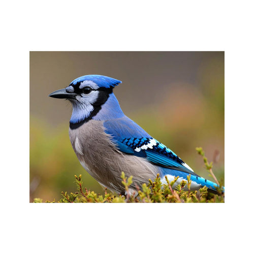 Wandbild Blaumeise