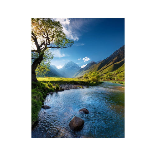 Wandbild Bergsee 1