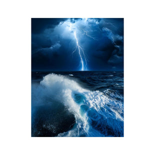 Wandbild Zyklon im Meer 2