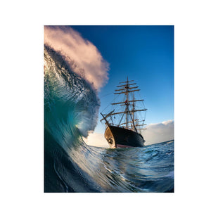 Wandbild Zyklon im Meer 3