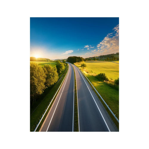 Wandbild Autobahn 1
