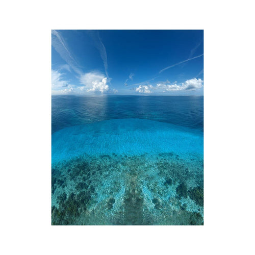 Wandbild blaues Meer 2