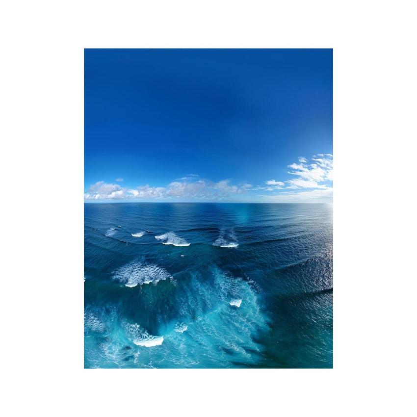 Wandbild blaues Meer 3