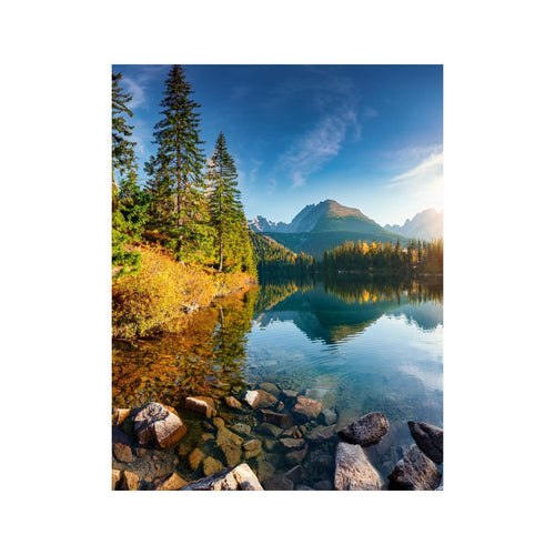 Wandbild Bergsee 2