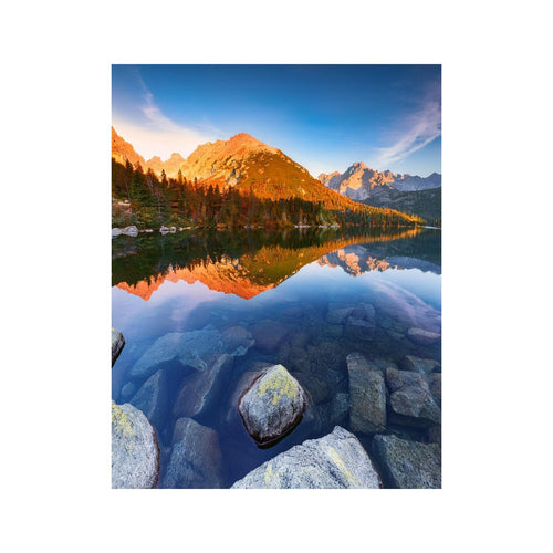 Wandbild Bergsee 3