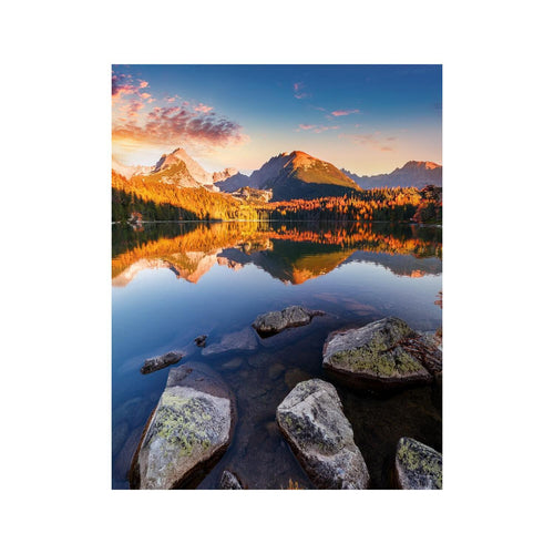 Wandbild Bergsee 4
