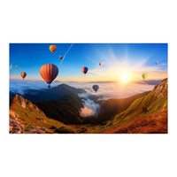Wandbild Heißluftballon 4