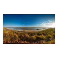 Wandbild grünes Feld 7