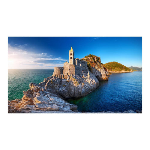 Wandbild Burg am Meer 1
