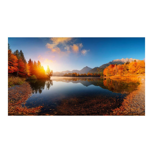 Wandbild Bergsee 14