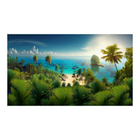 Wandbild Strandinsel 6