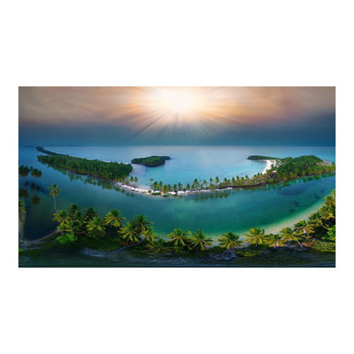 Wandbild Strandinsel 7