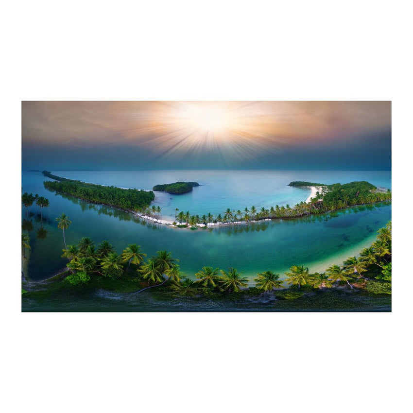 Wandbild Strandinsel 7