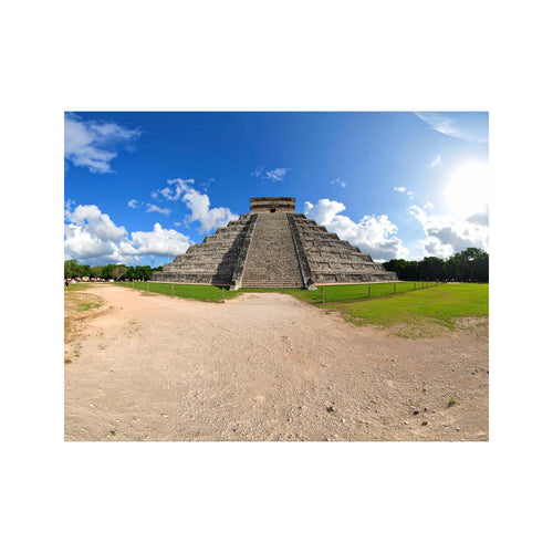Wandbild Chichén Itzá auf Yucatán