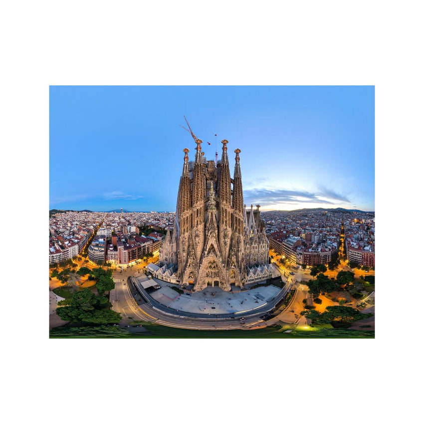 Wandbild Sagrada familia