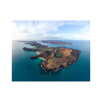 Wandbild Galapagos insel